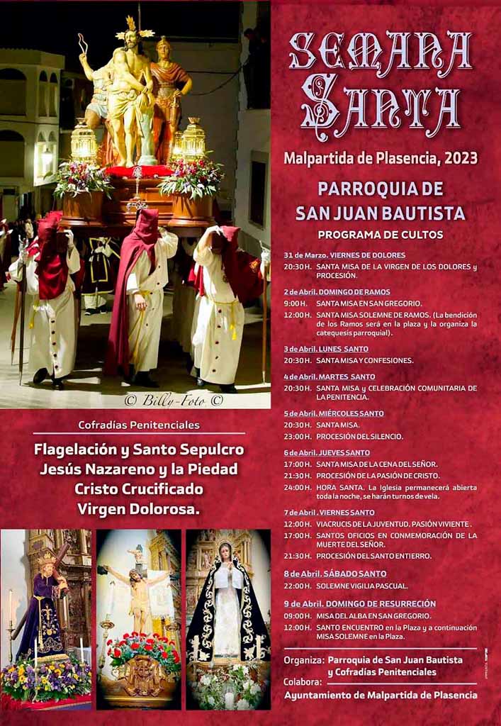 Semana Santa en Malpartida de Plasencia  